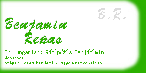benjamin repas business card